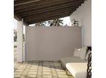 Tenda Da Sole Laterale Karpal Tenda Da Sole Laterale Marrone Schermo Privacy Balcone Terrazza Estensibile 180X300Cm