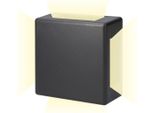 Lampada Da Parete A Led 6W 130Lm 4000K Luce Diurna Quadrata Ip65 12X12X5Cm 4 Proiezioni Edm