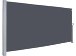 Hengda 180 X 300 Cm Tenda Da Sole Laterale Antracite Agli Urti£¬Schermo Privacy Laterale, Uv£¬Per Balcone Terrazza Tenda Da Sole Estensibile