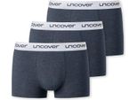 Uncover By Schiesser 3PACK Short Boxer Da Uomo