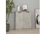 Vidaxl Credenza Grigio Cemento 60X30X70 Cm Materiale A Base Di Legno