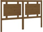 Vidaxl Testiera Marrone Miele 155,5X4X100 Cm In Legno Di Pino Massiccio