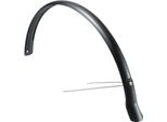 Eurofender Snello Ala Posteriore In Pvc 28 Pollici 51 Mm Nero Opaco
