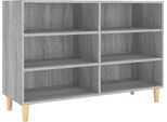 Vidaxl Credenza Grigio Sonoma 103,5X35X70 Cm Materiale A Base Di Legno