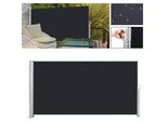Tenda Laterale Jopassy Tenda Laterale Estensibile In Alluminio Tenda Da Giardino Protezione Dal Sole Protezione Dalla Pioggia 140X300 Nero