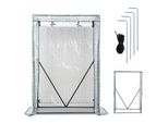 Serra In Plastica Jopassy Serra Serra Per Pomodori Serra Fredda Bianco - 100*50*150CM