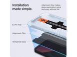 Spigen Iphone 13/13 Pro Tempered Glass Privacy Screen Protector Glas.Tr "Ez Fit"", 2-Pack"
