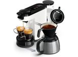 Caffettiera 2 In 1 Senseo Switch Philips HD6592/05, 2 In 1 Con Filtro E Cialde, Con Contenitore Isolato, Crema Plus