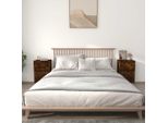 Comodini 2 Pz. Rovere Fumé 40X35X70 Cm