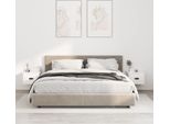 Comodini A Parete 2 Pz. Bianco Lucido 41,5X36X28 Cm