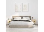 Vidaxl Comodini A Parete 2 Pezzi Rovere Sonoma 41,5X36X28 Cm