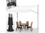 Tenda Da Sole Jopassy Tenda Da Sole A Morsetto Tenda Da Sole Per Balcone Tende Da Sole Da Giardino Resistenti Ai Raggi Uv Tenda Da Sole A Braccio Articolato Crema 2M