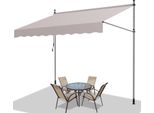 Tenda Da Sole Jopassy Tenda Da Sole A Morsetto Tenda Da Sole Per Balcone Tende Da Sole Da Giardino Resistenti Ai Raggi Uv Tenda Da Sole Con Braccio Articolato Beige 2M