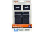 Set Jupio 2X DMW-BLC12E 1200 Mah E Doppio Caricatore Per Panasonic
