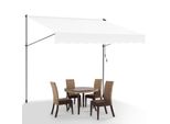 Tenda Da Sole Jopassy Tenda Da Sole A Morsetto Tenda Da Sole Per Balcone Tende Da Sole Da Giardino Resistenti Ai Raggi Uv Tenda Da Sole A Braccio Articolato Crema 2,5 M