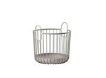 Zone Denmark Korb Inu, Metallkorb, WäSchekorb, Dekokorb, ÜBertopf, Metall, Taupe, Ø 20 Cm, 28264