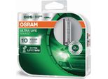2 Lampadine Osram Ultra Life Per Attacco D2S 35W