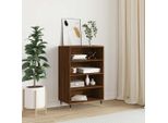 Vidaxl Credenza Marrone Look Rovere 57X35X90 Cm Materiale A Base Di Legno
