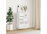 Vidaxl Credenza Bianca 57X35X90 Cm Materiale A Base Di Legno
