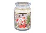 Candela Nohel Garden In Vetro Arancione Con Cinnamon 700G