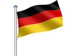 Jopassy Asta Bandiera Alluminio Germania Asta Bandiera Albero Terra Manica Bandiera Asta Bandiera Bandiera 6,50M Incl. Cavo Incl