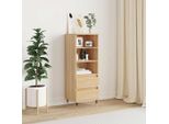 Credenza Rovere Sonoma 40X36X110 Cm Materiale A Base Di Legno