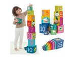 Classic World Cubi Puzzle Trasporti Scienza Ang