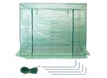 Tolletour Serra In Plastica Serra Serra Per Pomodori Serra Fredda Verde - 200X80X170Cm