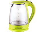 Bollitore Feel Maestro MR-064 Verde Vetro Trasparente 2000 W 1,7 L