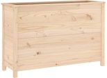 Vidaxl Letto Rialzato 119,5X40X78 Cm In Legno Di Pino Massiccio