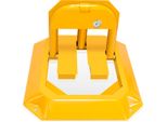 Yakimz Barriera Post, Barriera Parcheggio Pieghevole Universale, Catena Barriera Post Parcheggio, Incluso 1 Pezzo
