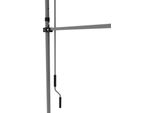 Tolletour Tenda A Morsetto Con Led Tenda Senza Foratura Tenda Da Sole Per Balcone Regolabile In Altezza Tenda Da Sole Per Balcone 200Cm Grigio
