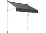 Tenda Da Sole Jopassy Tenda Da Sole Articolata Idrorepellente Per Balcone Tenda Da Sole Per Balcone Protezione Solare Tenda Da Sole A Morsetto Grigio 3,5 M