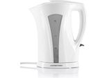 Bollitore Elettrico Gourmetmaxx 1,7L 2200W Bianco/Grigio Con Filtro Anticalcare