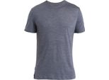 Icebreaker M Mer 125 Cool-Lite Sphere Iii Ss T Midnight Navy Hthr S