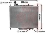 Van Wezel 02002225 - Oe LR015561 Radiatore, Raffreddamento Motore Per Range Rover Sport (L320)