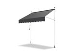 Tenda Da Sole Clanmacy Tenda Da Sole Articolata Idrorepellente Per Balcone Tenda Da Sole Per Balcone Protezione Solare Tenda Da Sole A Morsetto Grigio 3,5 M