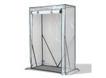 Serra Per Pomodori, Serra In Plastica Per Pomodori, Serra In Plastica E Tubi D'acciaio, Serra Per Pomodori Con Telaio In Acciaio Stabile E Plastica Resistente Ai Raggi Uv, 100*50*150 Cm