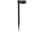 Paletto Solare Da Giardino Philips Vynce 1,5 W 11,2 X 14,2 X 54 Cm Rotondo In Plastica Nera (2700 K) (Bianco Caldo) (1 Pezzo)