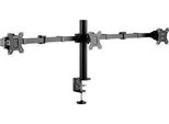 Speaka Professional SP-MM-230 Supporto Per Monitor A 3 Vie 43,2 Cm (17) - 68,6 Cm (27) Regolabile In Altezza, Inclinabile + Girevole (SP-9424472)