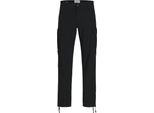 Jack & Jones Kane Barkley Pantaloni Cargo Nero 34 / 30 Uomo Nero 34