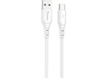 Qcharx Athens Cavo Da Usb-A A Usb-C Trasparente Trasparente Taglia Unica