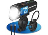 Fischer 50690 Fischer Luce Frontale A Led Con Luce Abbagliante, 100 Lux