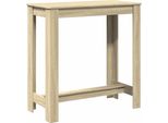 Vidaxl Tavolo Da Bar Rovere Sonoma 102X50X103,5 Cm Materiale A Base Di Legno