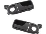 Maniglia Porta Interna Anteriore Sinistra + Destra In Nero Per Vw Lupo / Seat Arosa