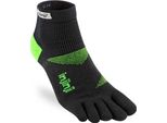 Injinji Trainer Mini-Crew Socks Nero Eu 44 1/2-47 Uomo,Donna Nero Eu 44 1/2-47