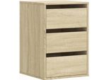 Vidaxl Cassettiera Rovere Sonoma 40X41X58 Cm Materiale A Base Di Legno