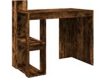 Vidaxl Scrivania In Rovere Fumé 103,5X56,5X94 Cm Materiale A Base Di Legno