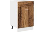 Vidaxl Cassettiera Lyon Effetto Legno Antico 50X46X81,5 Cm Materiale A Base Di Legno