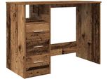 Vidaxl Scrivania Effetto Legno Antico 102X50X76 Cm Materiale Ligneo